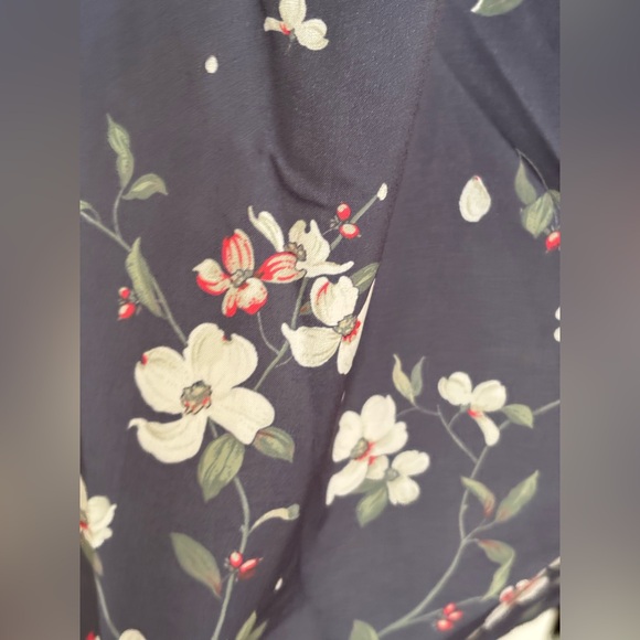 Floral Gray/blue Dress - Picture 3 of 5